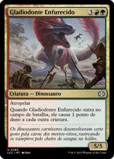Gladiodonte Enfurecido / Raging Swordtooth - Magic: The Gathering - MoxLand